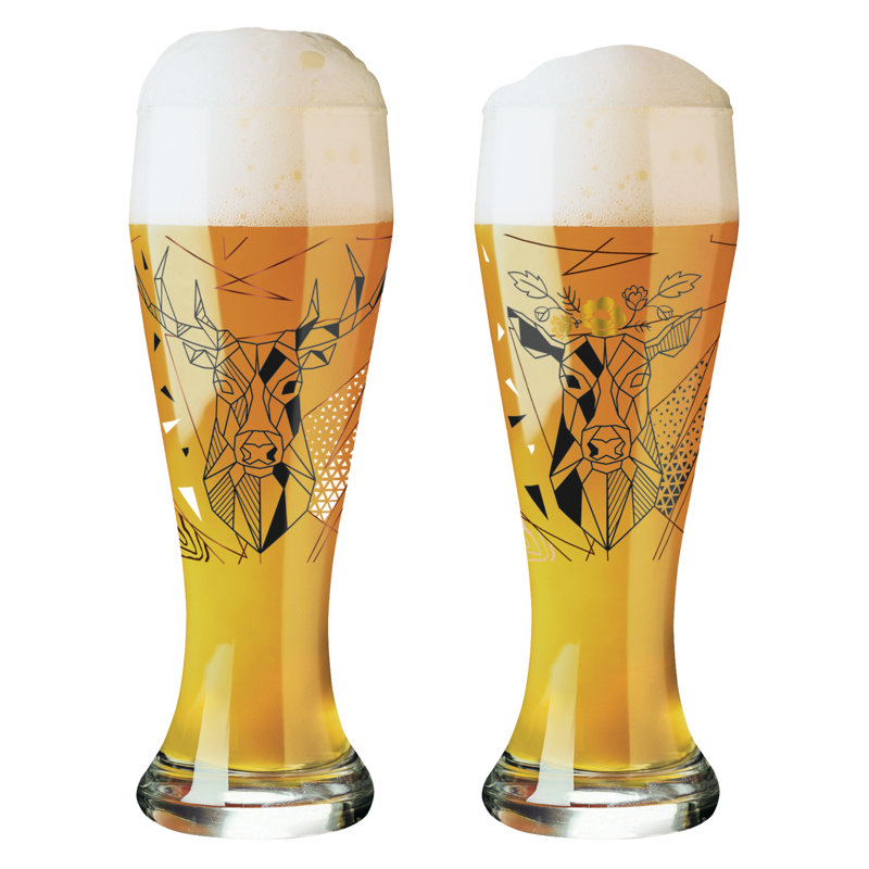 Ritzenhoff 2 Piece 645ml Crystal Pint Glass Set Wayfair.co.uk